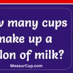 how-many-cups-in-a-gallon-of-milk