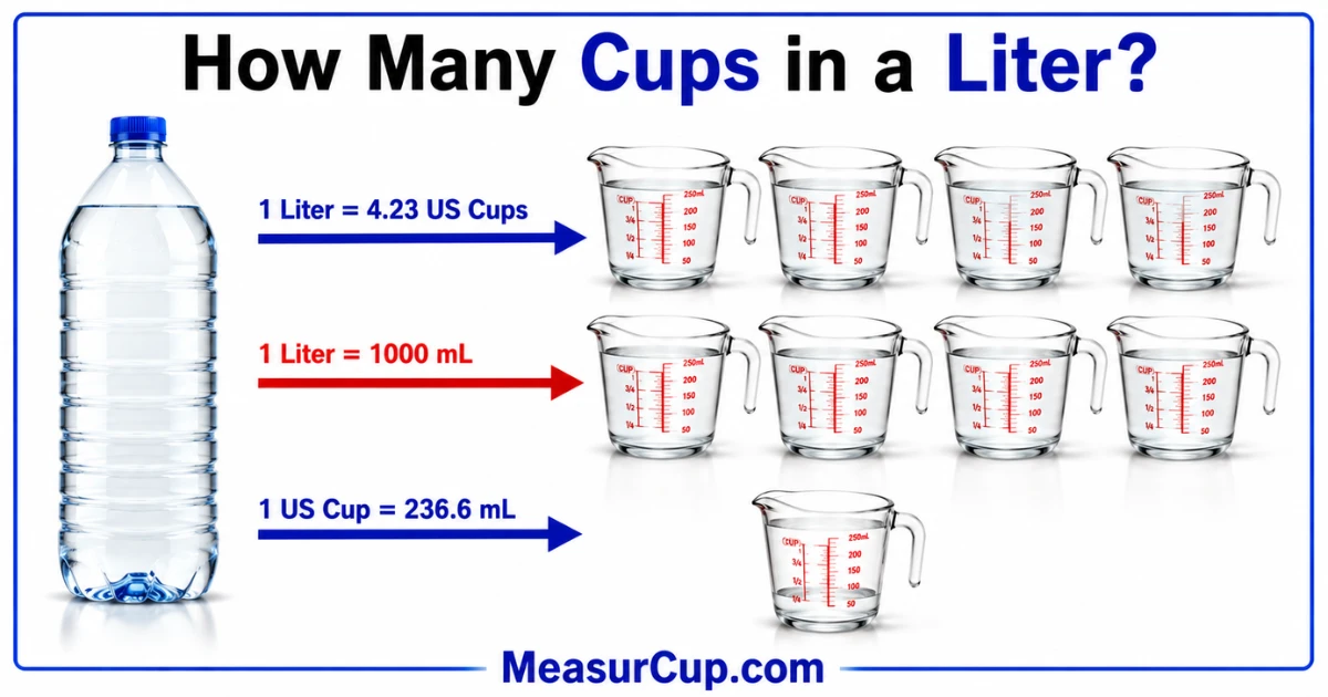 how-many-cups-in-a-liter