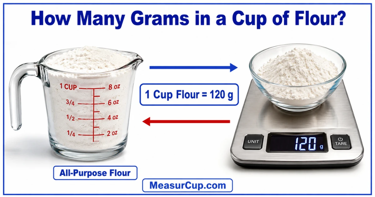how-many-grams-in-a-cup-of-flour