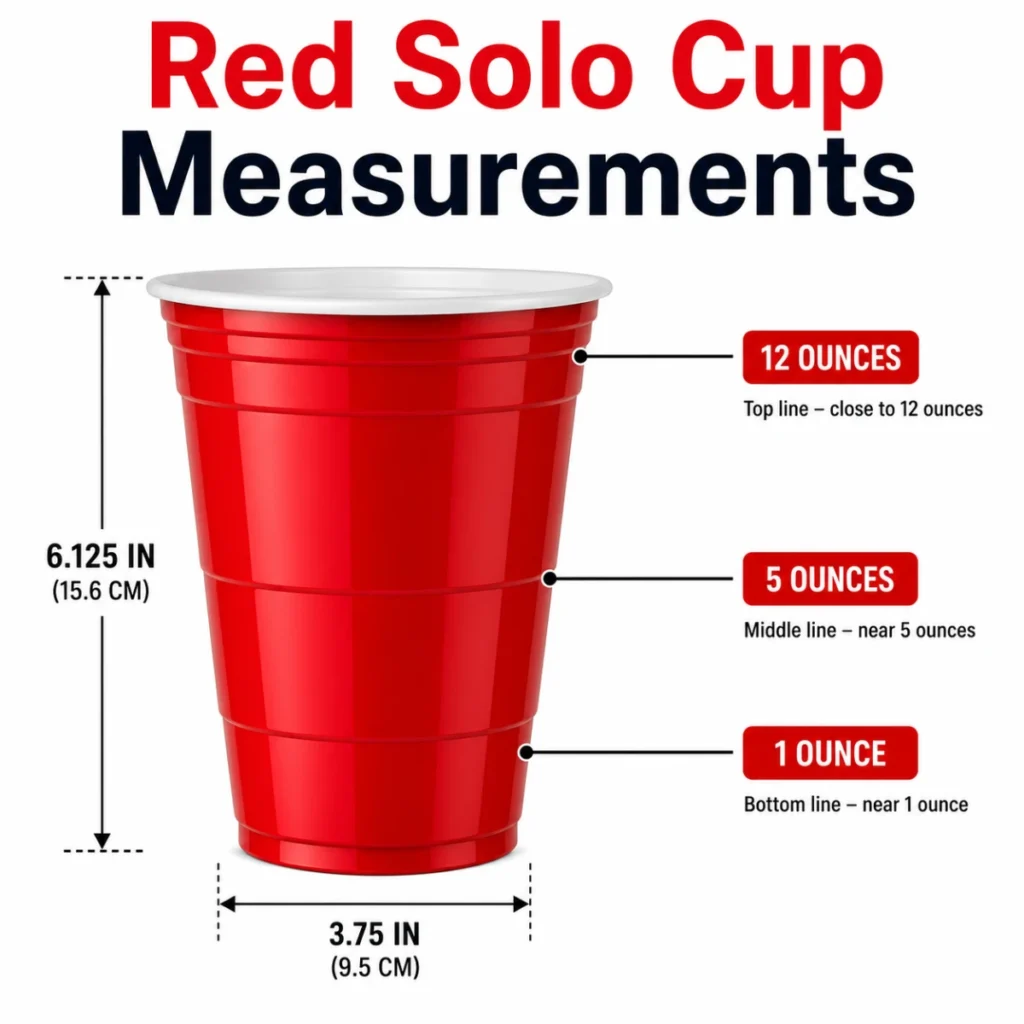 red-solo-cup-measurements