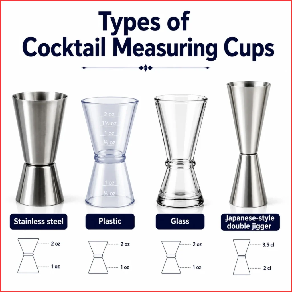 types-of-cocktail-measuring-cups