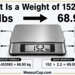 What Is a Weight of 152 lbs? Conversion, Comparison & Health What Is a Weight of 152 lbs