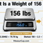 What Is a Weight of 156 lbs