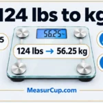 What Is a Weight of 124 lbs? See It in Kg + BMI Range 124 lbs to Kg
