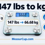 What Is a Weight of 147 lbs? Kg Value, BMI & Facts 2026 147 lbs to Kg