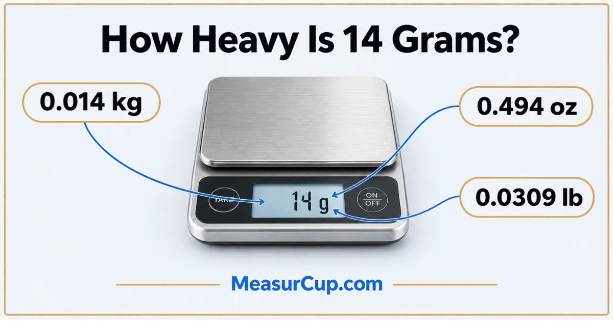 How Heavy Is 14 Grams