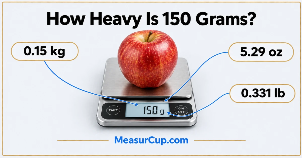 How Heavy Is 150 Grams
