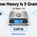 6 Common Things That Are 5 Grams in Everyday Life How Heavy Is 5 Grams