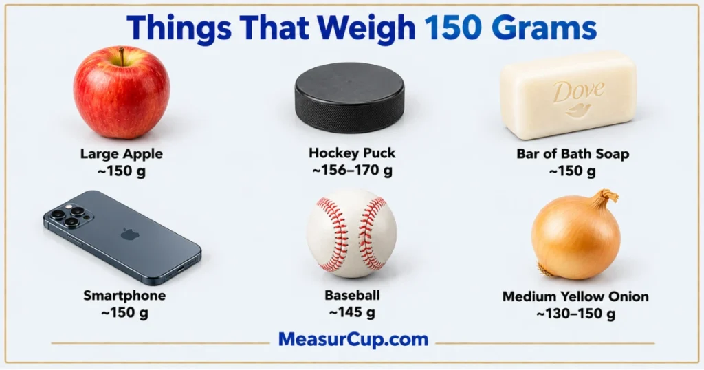 Objects That Weigh 150 Grams