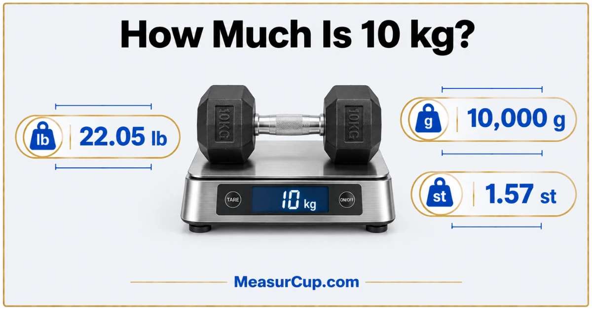 How Much Is 10 kg