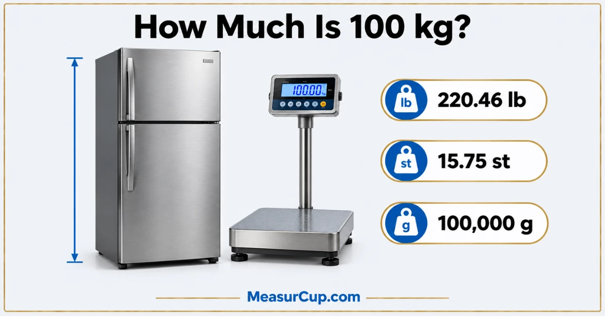 How Much Is 100 kg