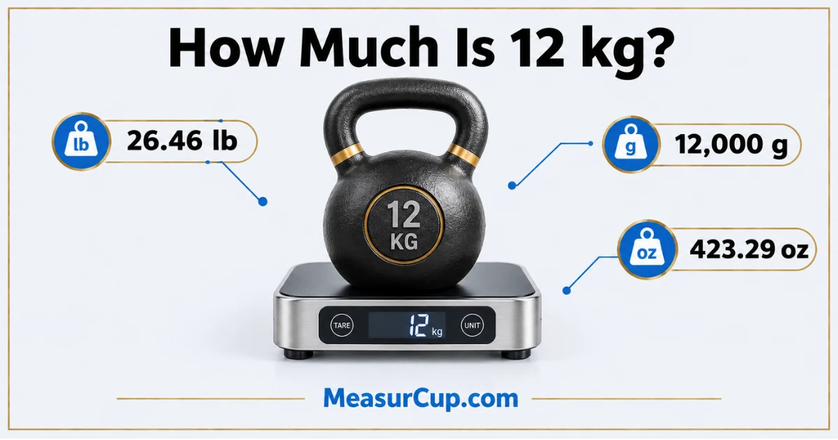 How Much Is 12 kg