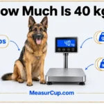 How Much Is 40 kg