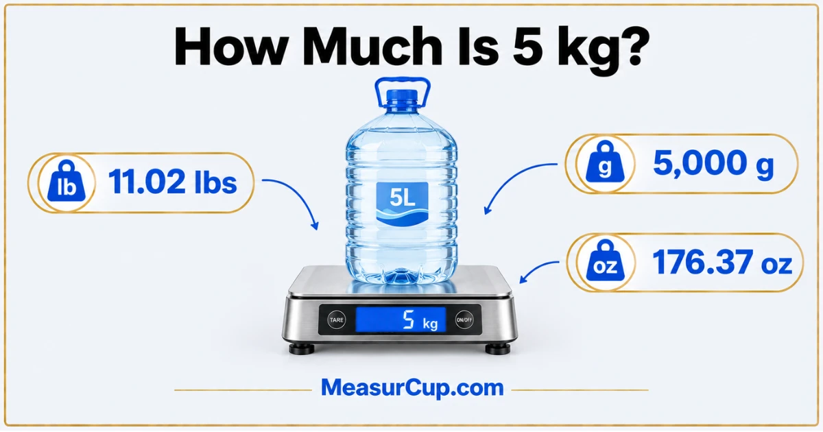 How Much Is 5 kg