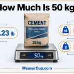 6 Common Things That Are 50 kg in Everyday Life How Much Is 50 kg