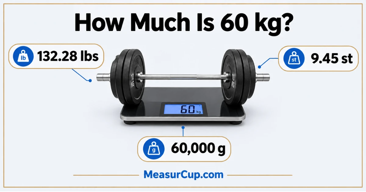 How Much Is 60 kg
