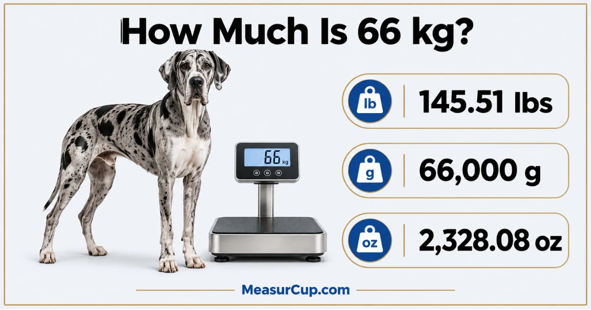 How Much Is 66 kg