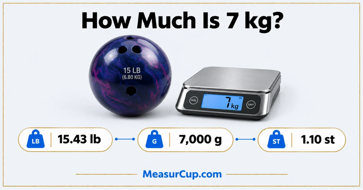 How Much Is 7 kg