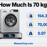 How Much Is 70 kg