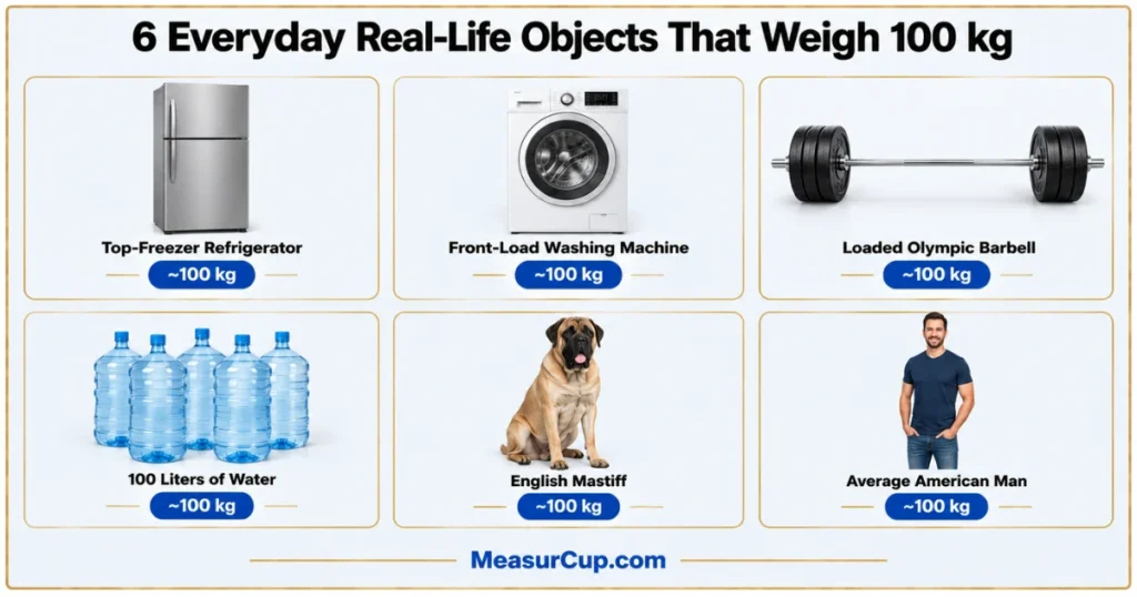Objects That Weigh 100 kg
