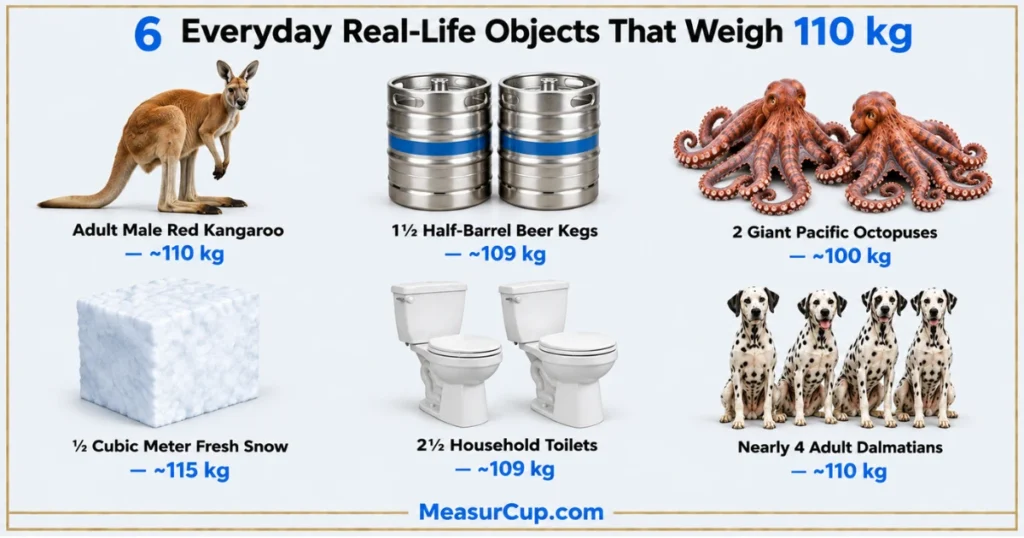Objects That Weigh 110 kg