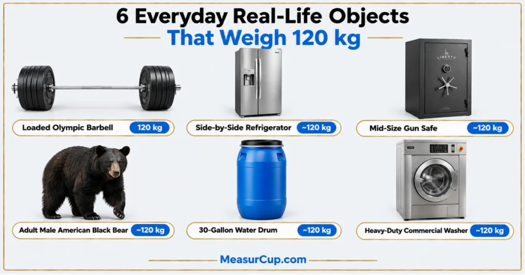 Objects That Weigh 120 kg