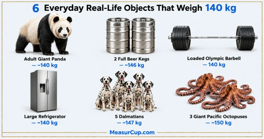 Objects That Weigh 140 kg