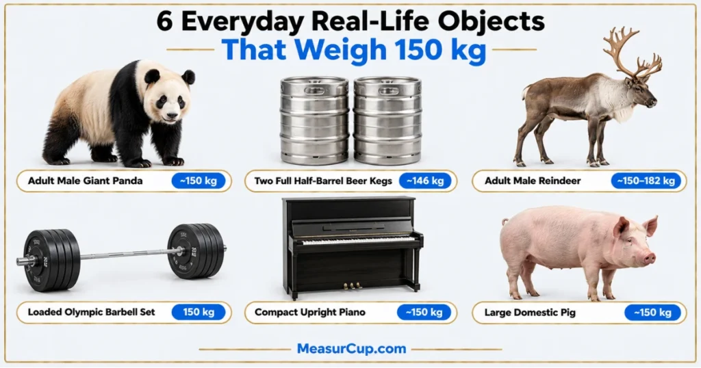 Objects That Weigh 150 kg