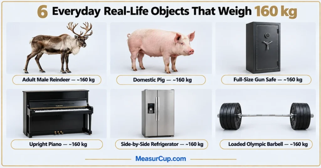 Objects That Weigh 160 kg