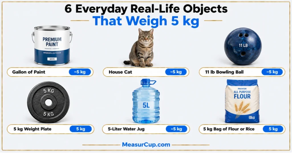 Objects That Weigh 5 kg