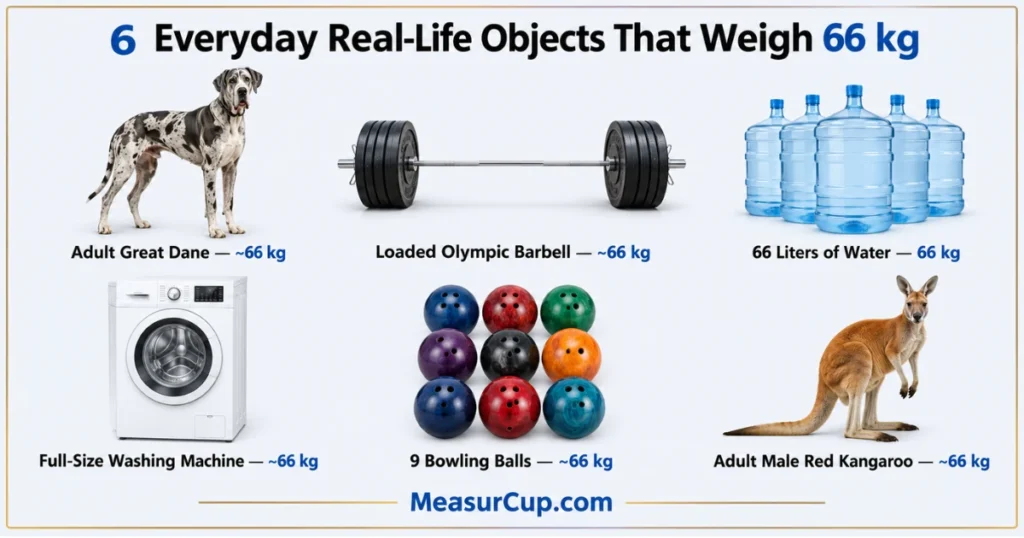 Objects That Weigh 66 kg