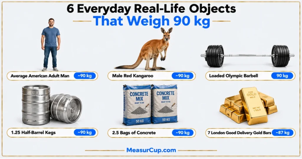 Objects That Weigh 90 kg