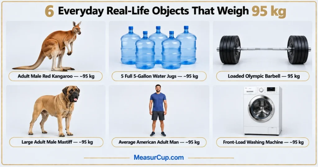 Objects That Weigh 95 kg